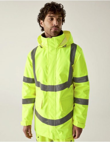 REG-TRW600-Hi-Vis Pro Contract Dover Parka Jacket